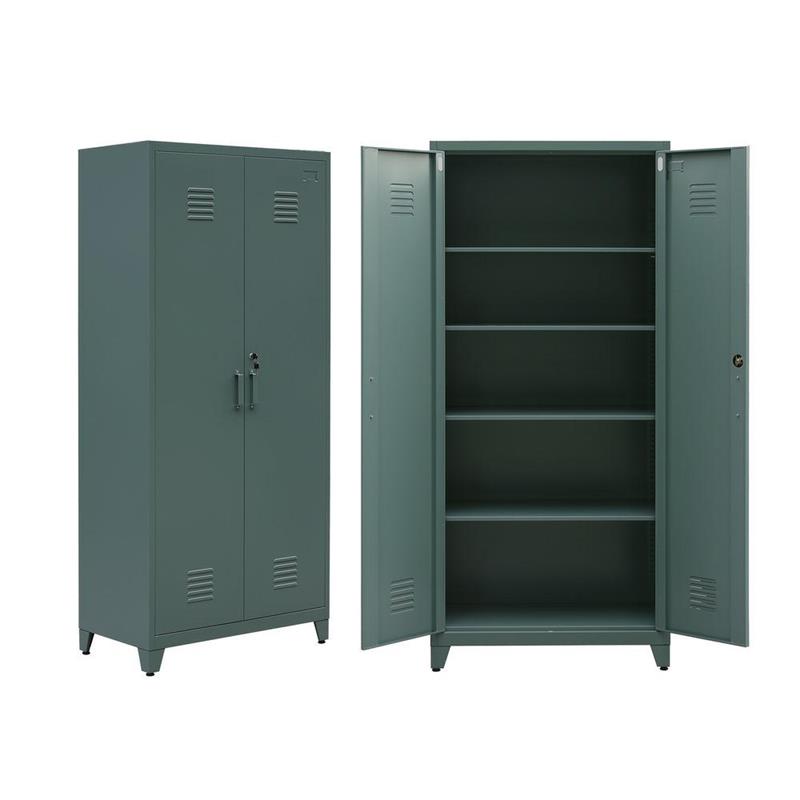 YUMI ARMADIO 2/A CHIUSO 85X45X190 CM VERDONE