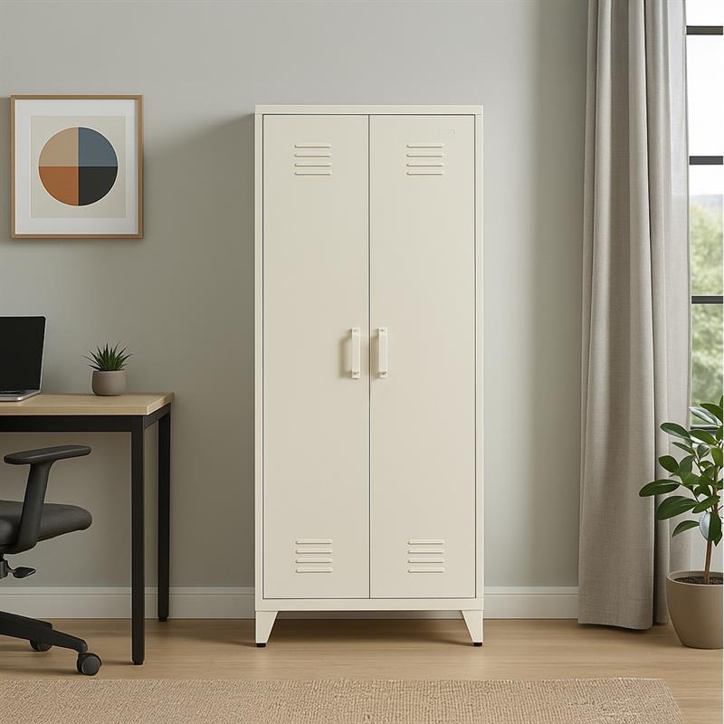 YUMI ARMADIO 2/A CHIUSO 85X45X190 CM AVORIO