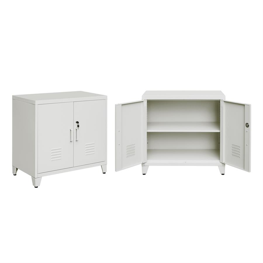 YUMI ARMADIO 2/A 85X45X82 CM GRIGIO