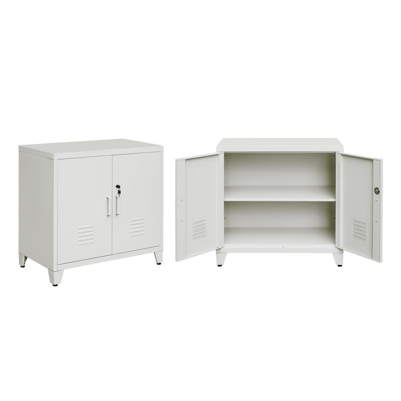YUMI ARMADIO 2/A 85X45X82 CM GRIGIO