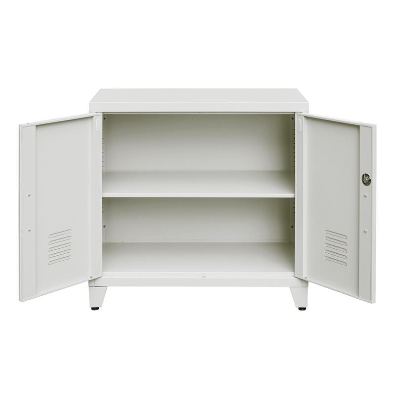 YUMI ARMADIO 2/A 85X45X82 CM GRIGIO