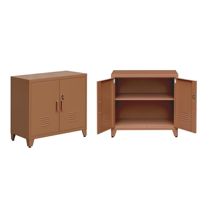 YUMI ARMADIO 2/A 85X45X82 CM MATTONE