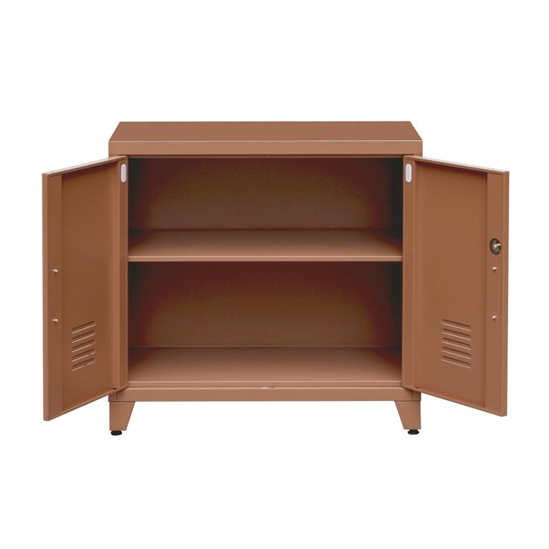 YUMI ARMADIO 2/A 85X45X82 CM MATTONE