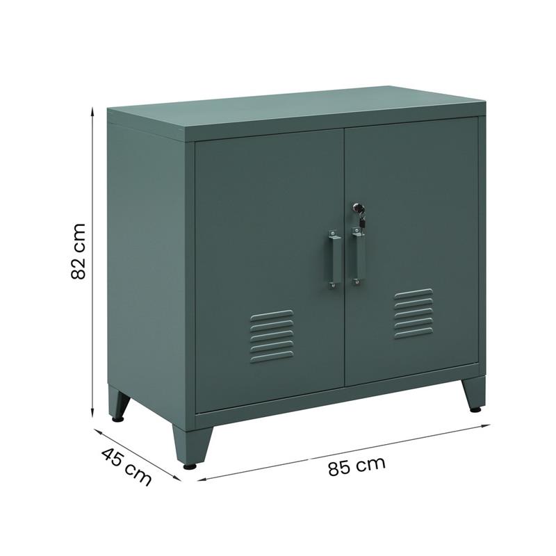 YUMI ARMADIO 2/A 85X45X82 CM VERDONE