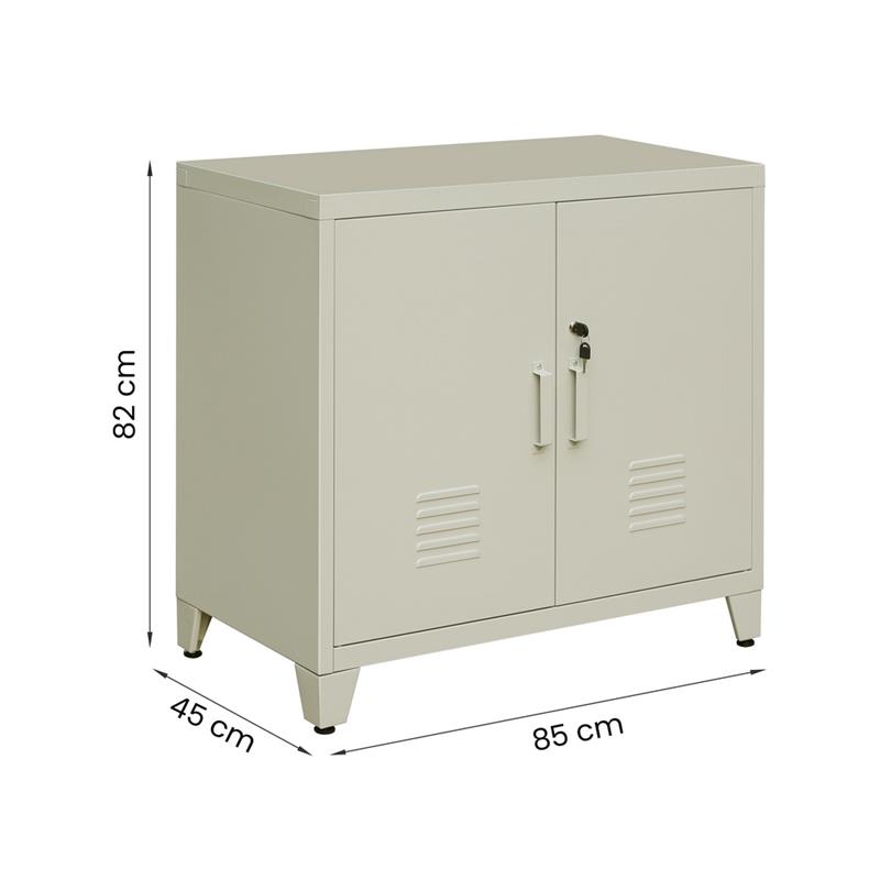 YUMI ARMADIO 2/A 85X45X82 CM AVORIO