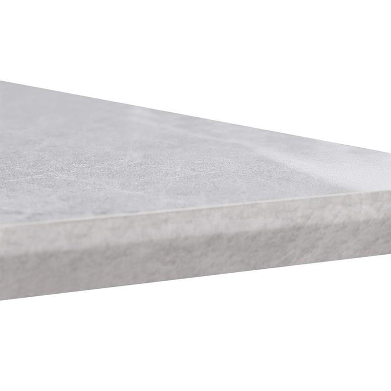ESTER CROSS TAVOLO MARMO GRIGIO CHIARO 70X70X74 CM