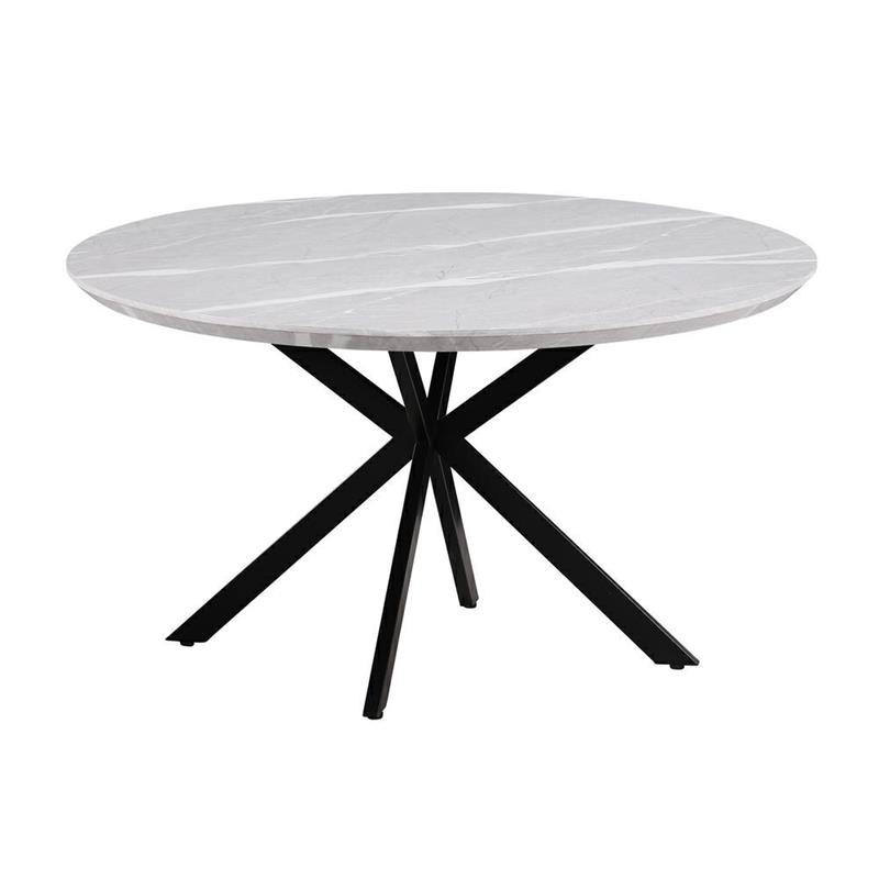 GABRY TAVOLO TONDO MARMO GRIGIO CHIARO 140X140X76 CM