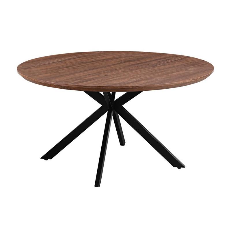 GABRY TAVOLO TONDO NOCE 140X140X76 CM