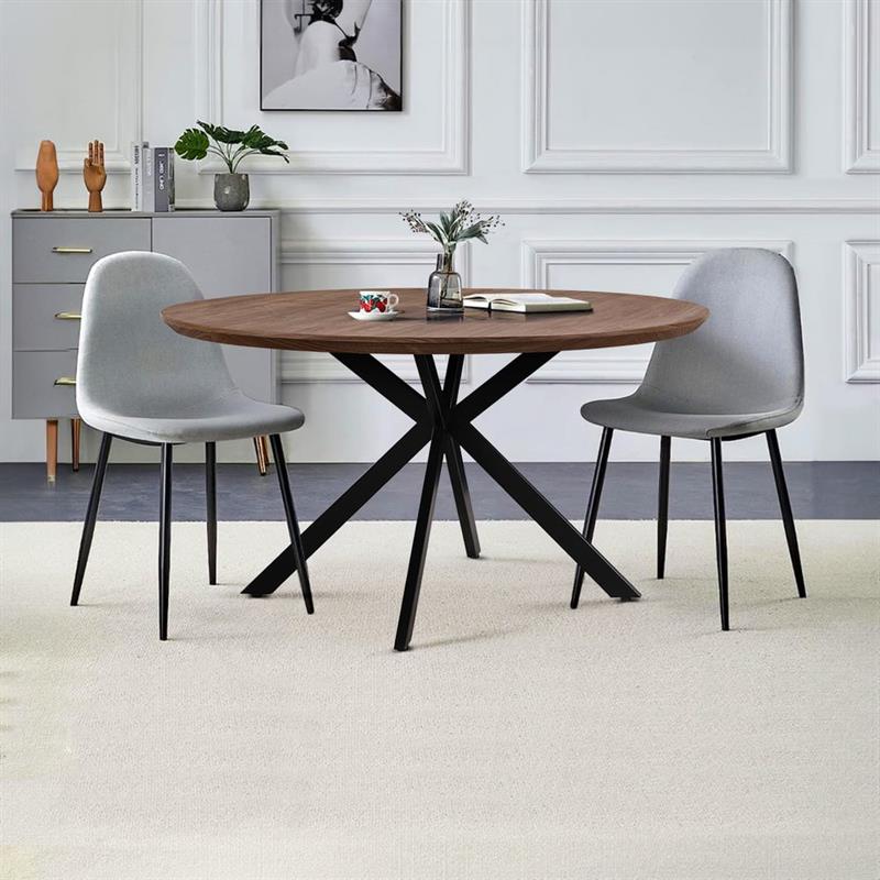 GABRY TAVOLO TONDO ROVERE INVECCHIATO 140X140X76 CM