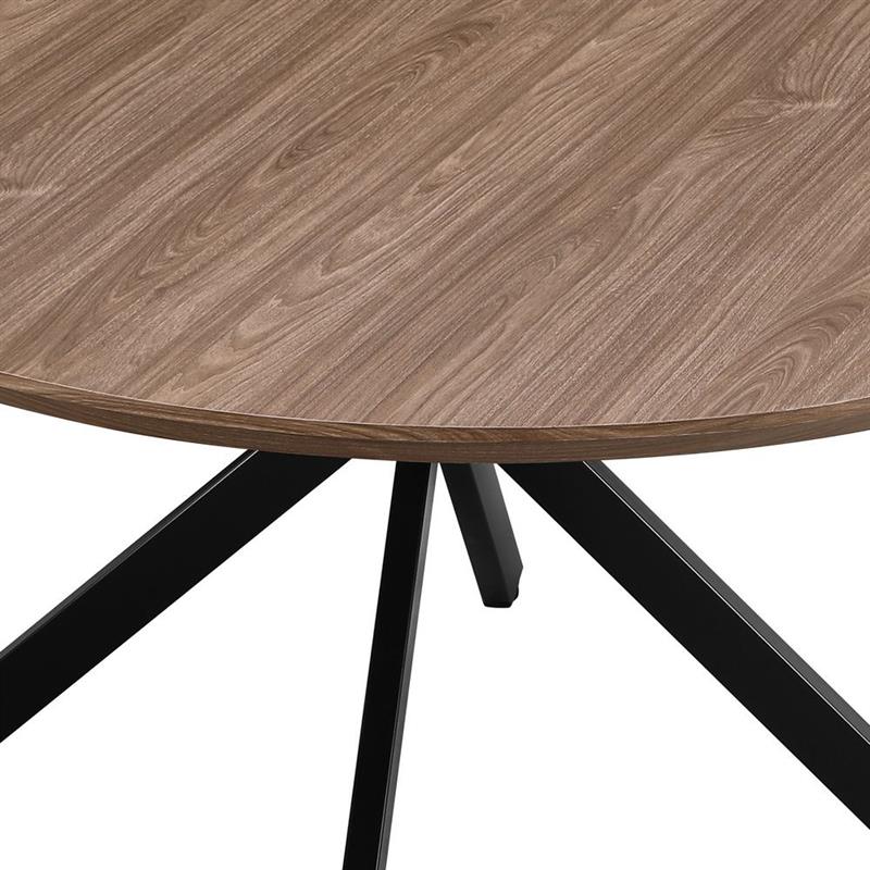 GABRY TAVOLO TONDO ROVERE INVECCHIATO 140X140X76 CM