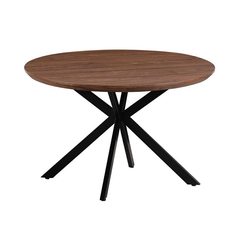 GABRY TAVOLO TONDO NOCE 120X120X76 CM