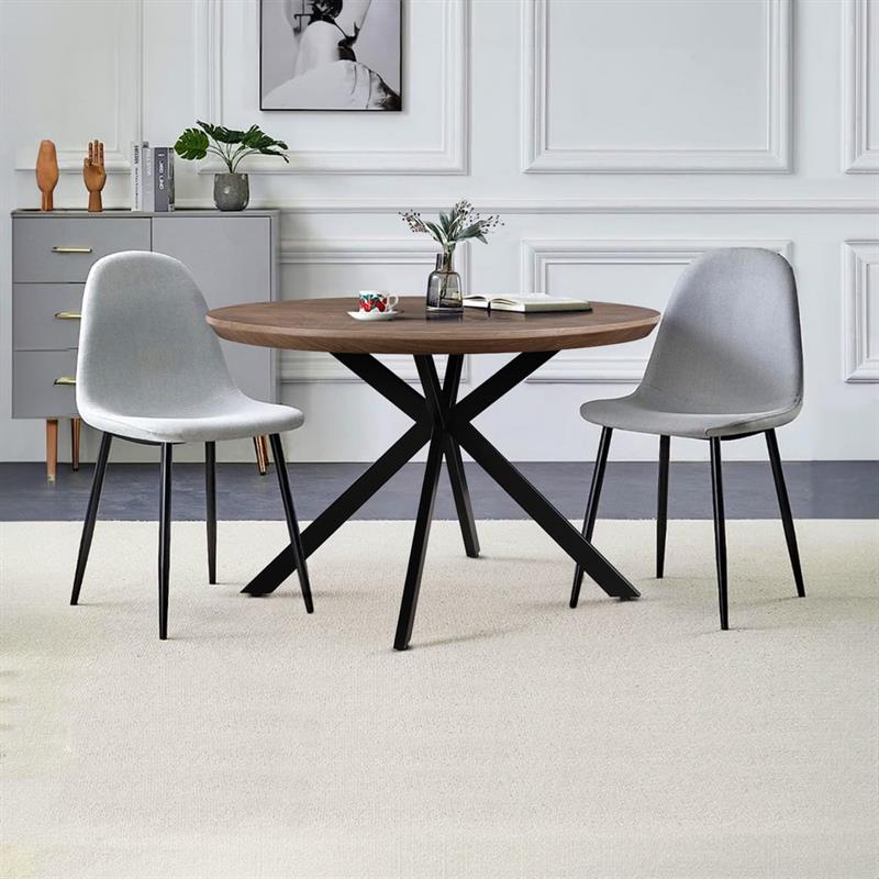GABRY TAVOLO TONDO ROVERE INVECCHIATO 120X120X76 CM