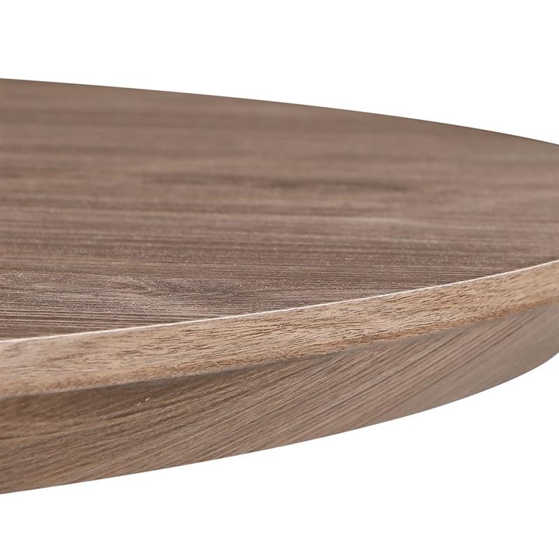 GABRY TAVOLO TONDO ROVERE INVECCHIATO 120X120X76 CM