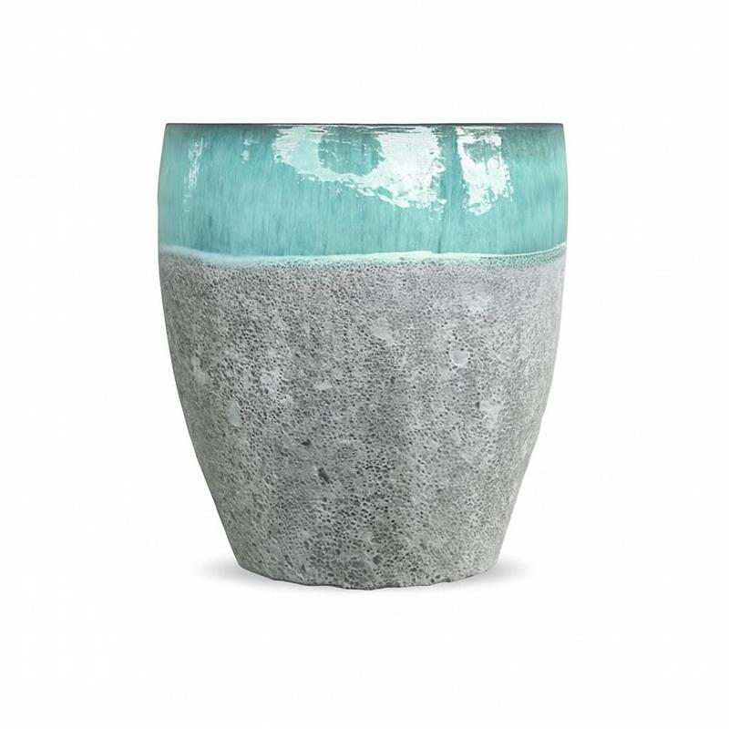 VASO YANACA 60*68 VERDE ACQUA
