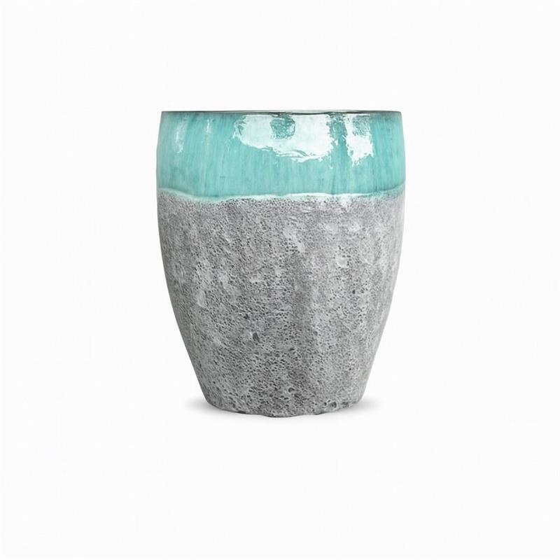 VASO YANACA 44*56 VERDE ACQUA