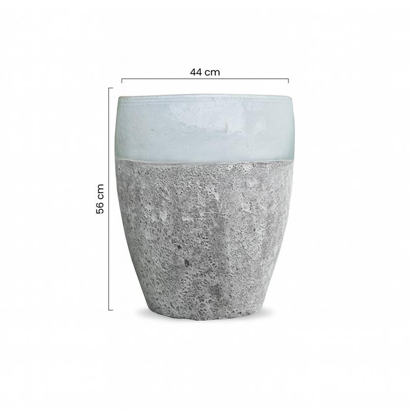 VASO YANACA 44*56 BIANCO