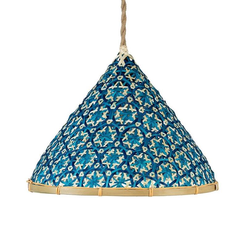 PARALUME A TRIANGOLO BAMBOO  BLU D. 30