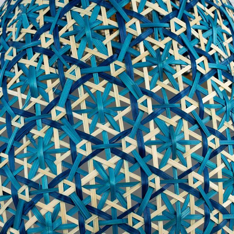 PARALUME A TRIANGOLO BAMBOO  BLU D. 30