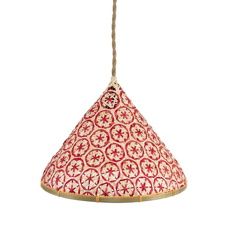 PARALUME A TRIANGOLO BAMBOO  ROSSO D. 30