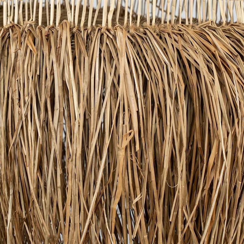 PARALUME FORMA SVASATA FRANGE  IN SEAGRASS NATURALE D. 35