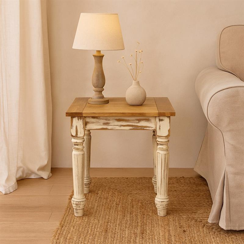 SALENTO TV MANGO 40X40X40CM BIANCO DEK