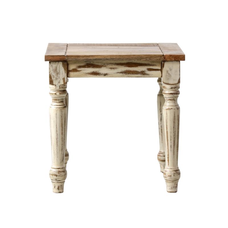 SALENTO TV MANGO 40X40X40CM BIANCO DEK