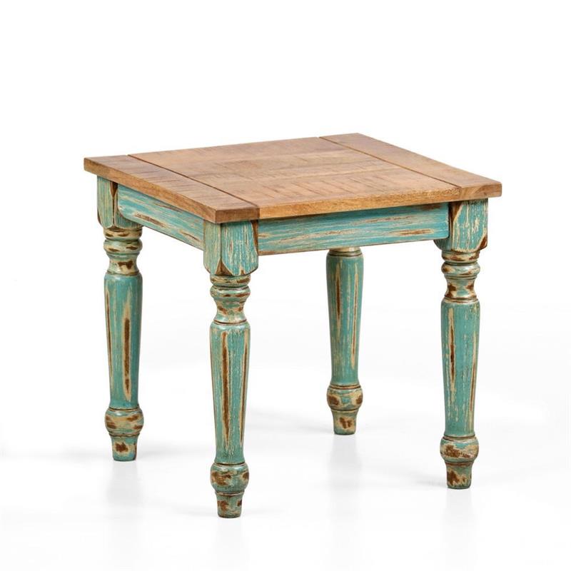 SALENTO TV MANGO 40X40X40CM AZZURRO DEK