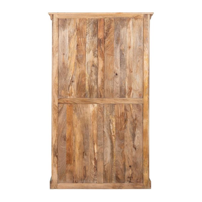 SALENTO VETRINA MANGO 2 ANTE 105X40X180CM AZZURRO DEK