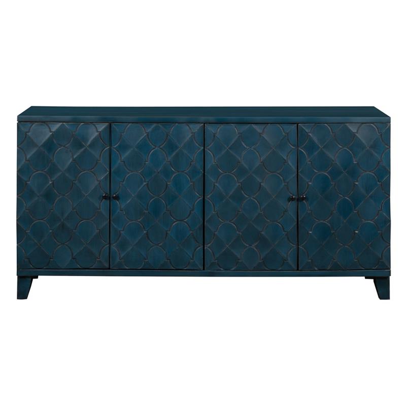 DAMA MADIA 3/A MANGO BLU SCURO 198X43X85CM