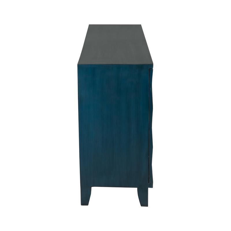 DAMA MADIA 3/A MANGO BLU SCURO 198X43X85CM