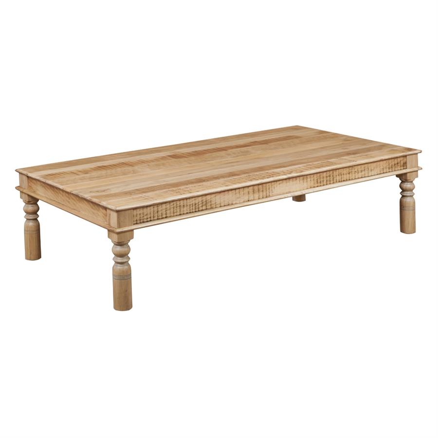 COFFEE TABLE IN LEGNO DI MANGO 180X89X46