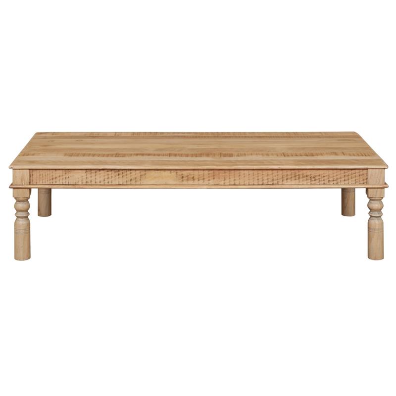 COFFEE TABLE IN LEGNO DI MANGO 180X89X46