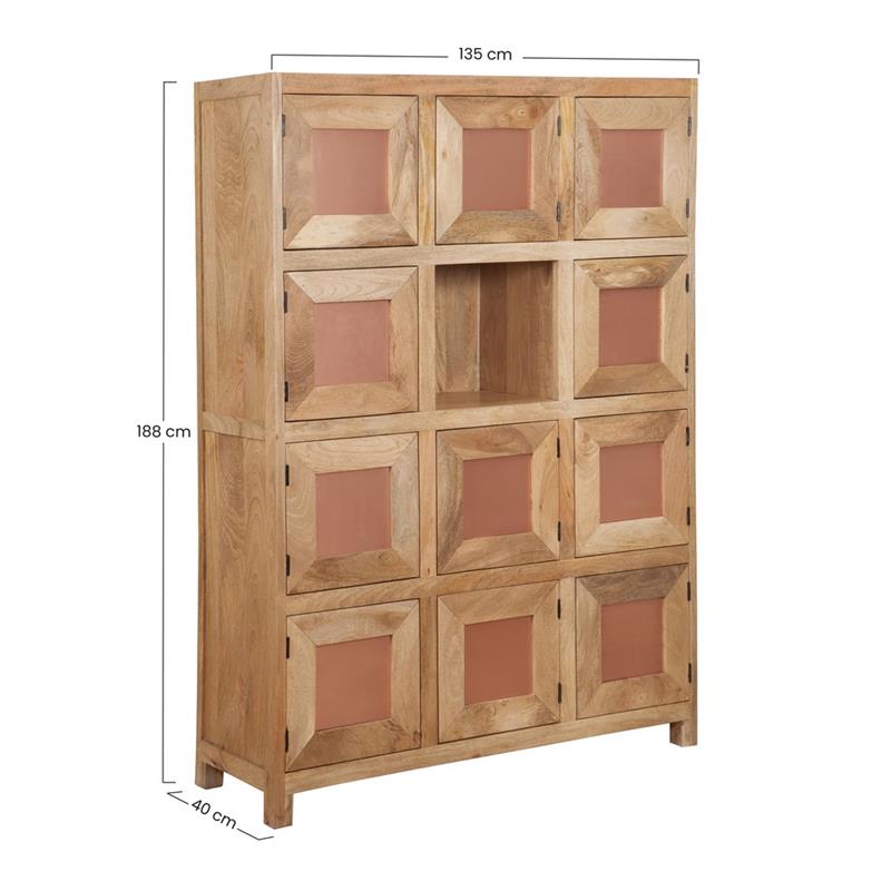 CREDENZA ORIENTALE 135X40X188CM