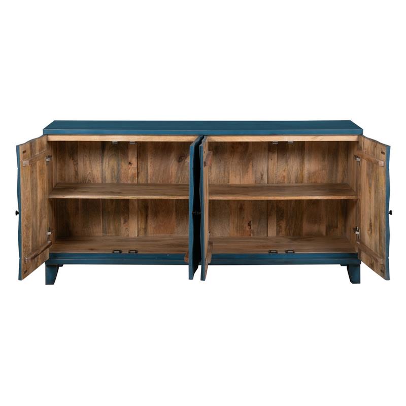 DAMA MADIA 3/A MANGO BLU CHIARO 198X43X85CM