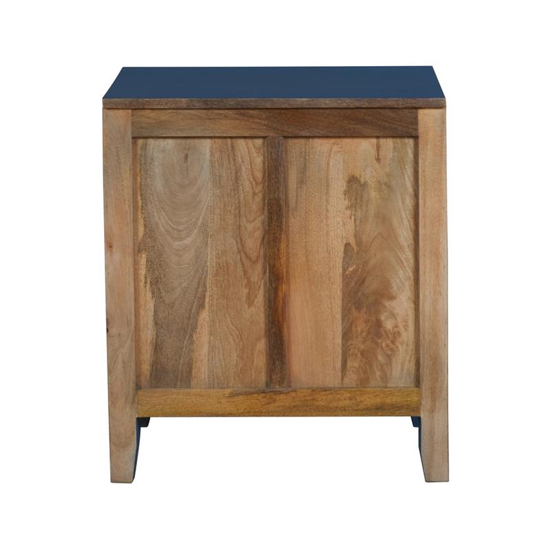 BOVARY CASSETTIERA 3/C INTARSIO BLU 60X40X70