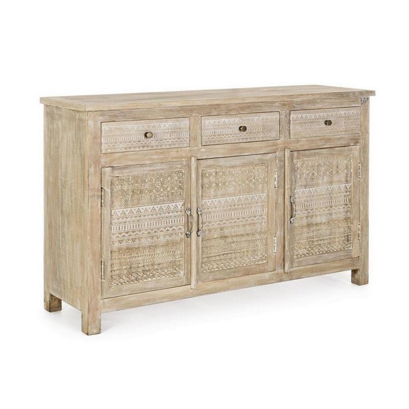 ALMIRA MADIA  3/C 2/A INTARSI BIANCHI 135X40X85