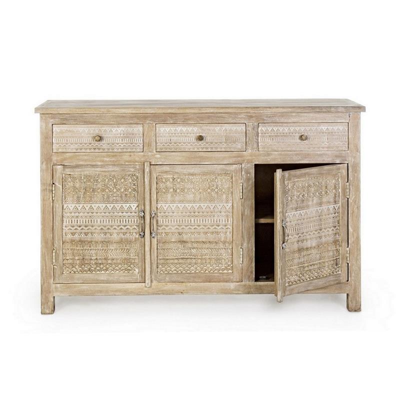 ALMIRA MADIA  3/C 2/A INTARSI BIANCHI 135X40X85