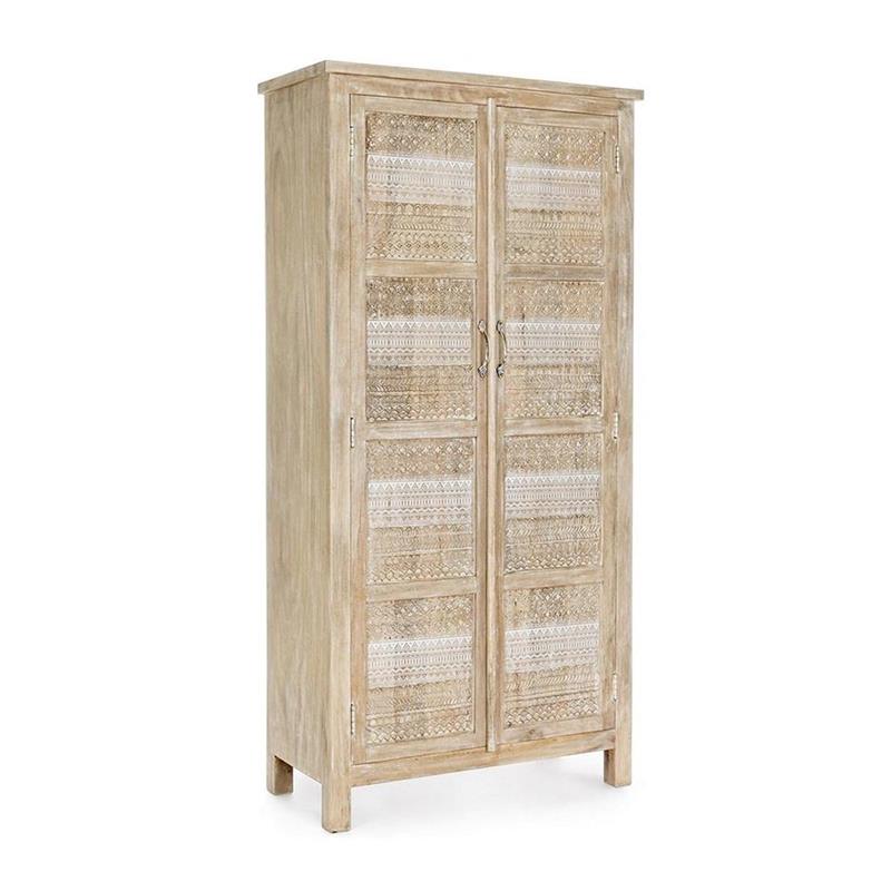 ALMIRA MOBILE 2/A INTARSI BIANCHI  88X40X178