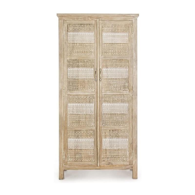 ALMIRA MOBILE 2/A INTARSI BIANCHI  88X40X178