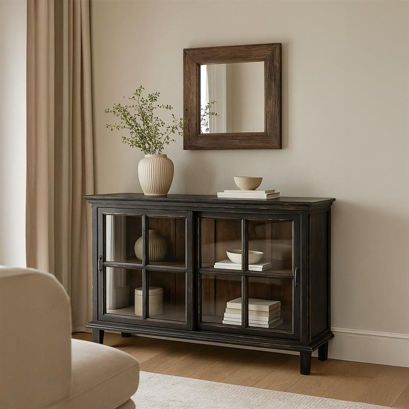QUADRO MADIA MANGO NERO 2/A SCORREVOLI 173X41X107