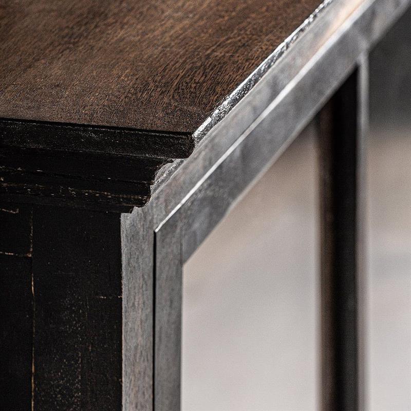 QUADRO MADIA MANGO NERO 2/A SCORREVOLI 173X41X107
