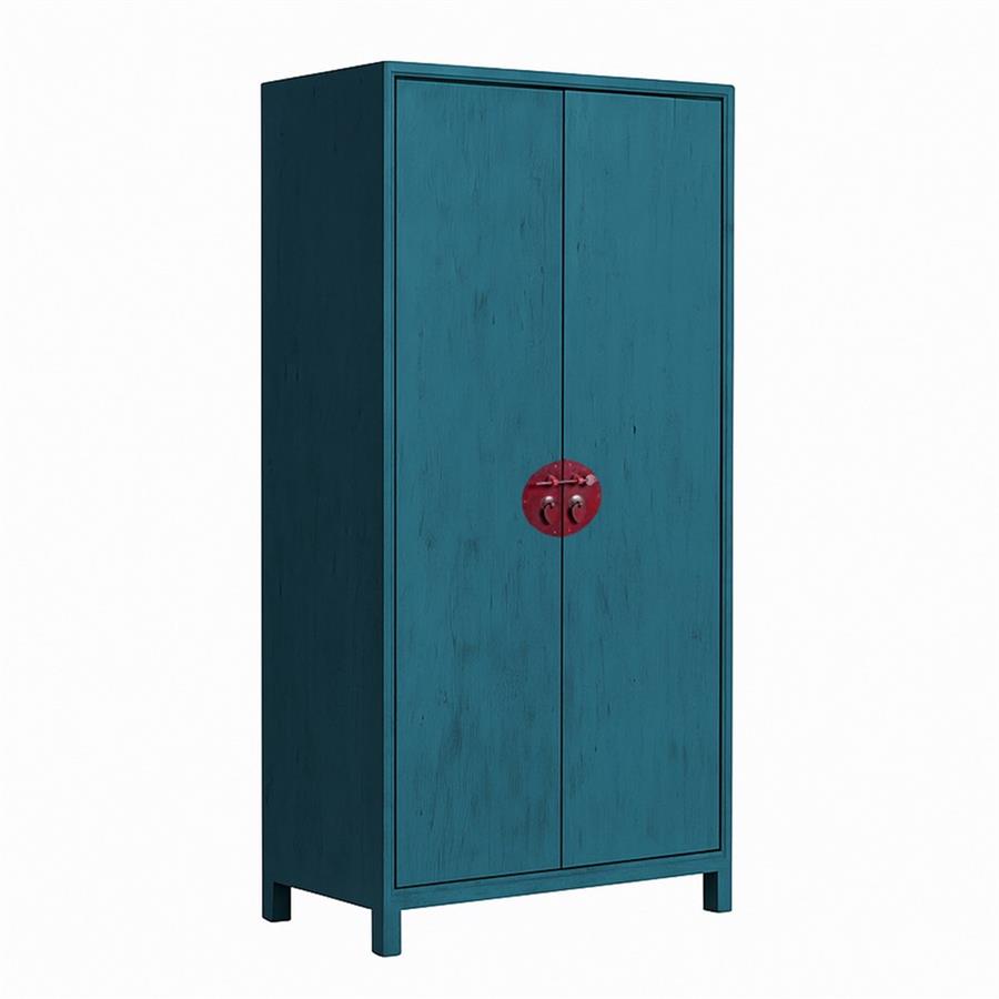 NEELAM ARMADIO BLU 2/A E 4 CASSETTI INTERNI 92X42X185