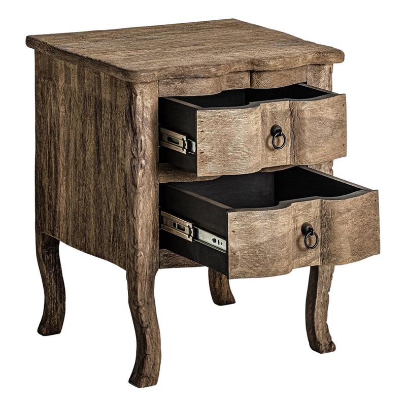 BOVARY COMODINO 2/C 45X30X55
