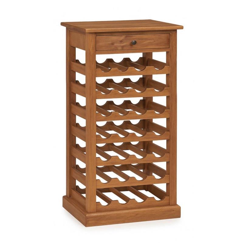 CANTINETTA PORTABOTTIGLIE IN MANGO NATURAL 56,5X25,5X130