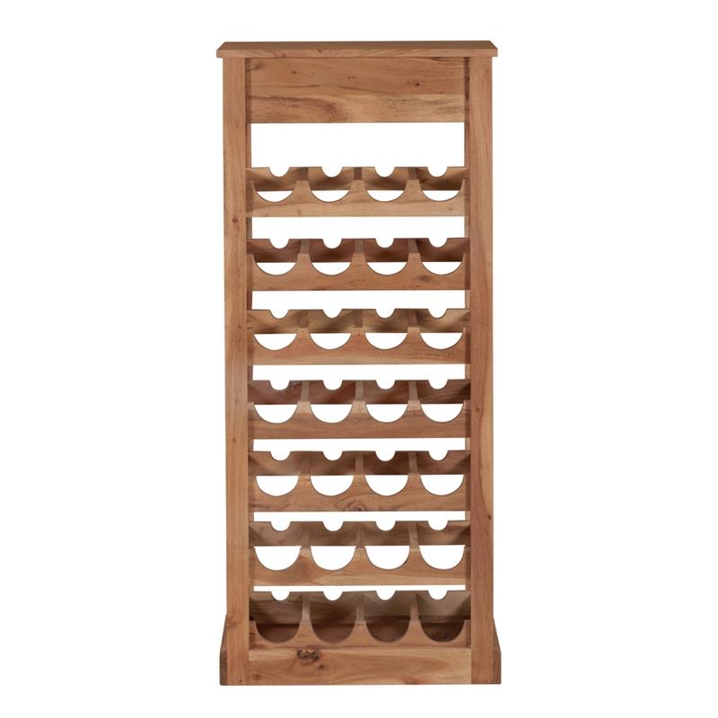 CANTINETTA PORTABOTTIGLIE IN MANGO NATURAL 56,5X25,5X130