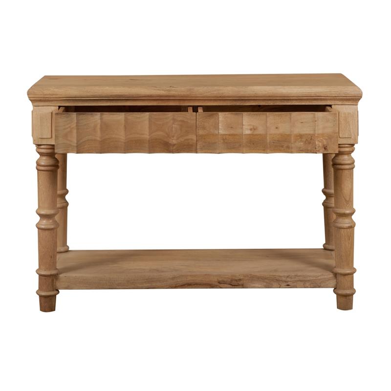 CONSOLLE ORIENTALE FINITURA NATURAL 115X45X80