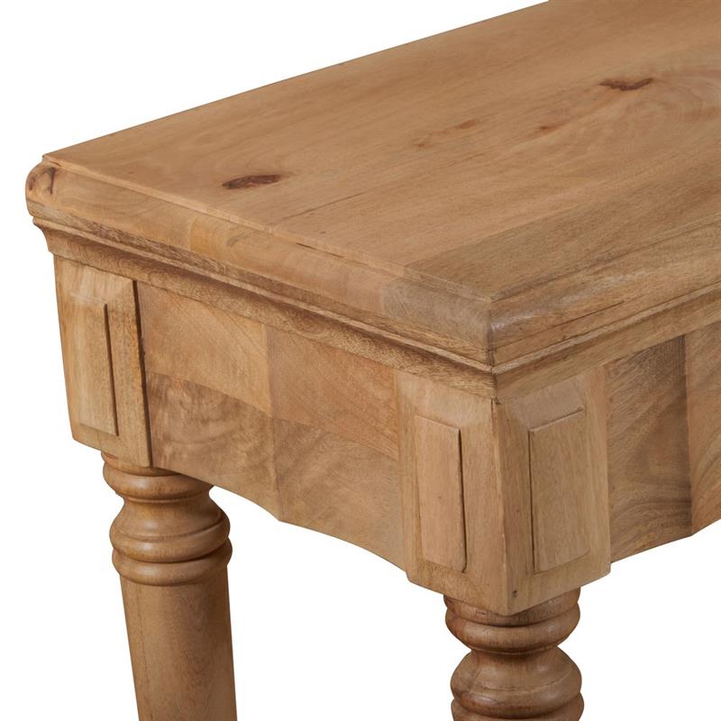 CONSOLLE ORIENTALE FINITURA NATURAL 115X45X80