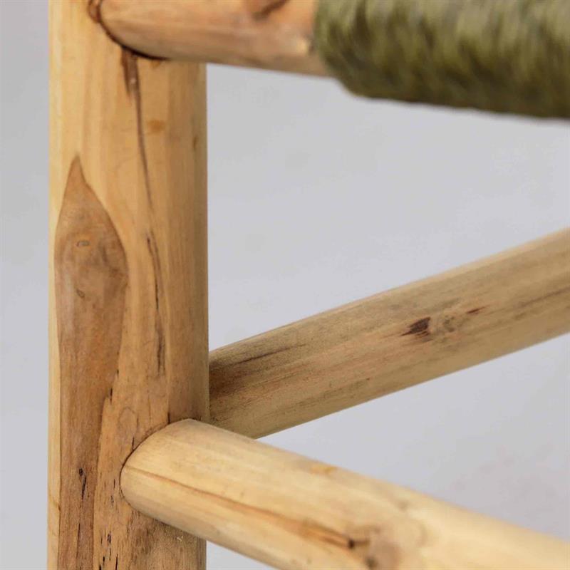 TERRA SET DIVANO - DUE POLTRONE + TAVOLINO TEAK RICICLATO