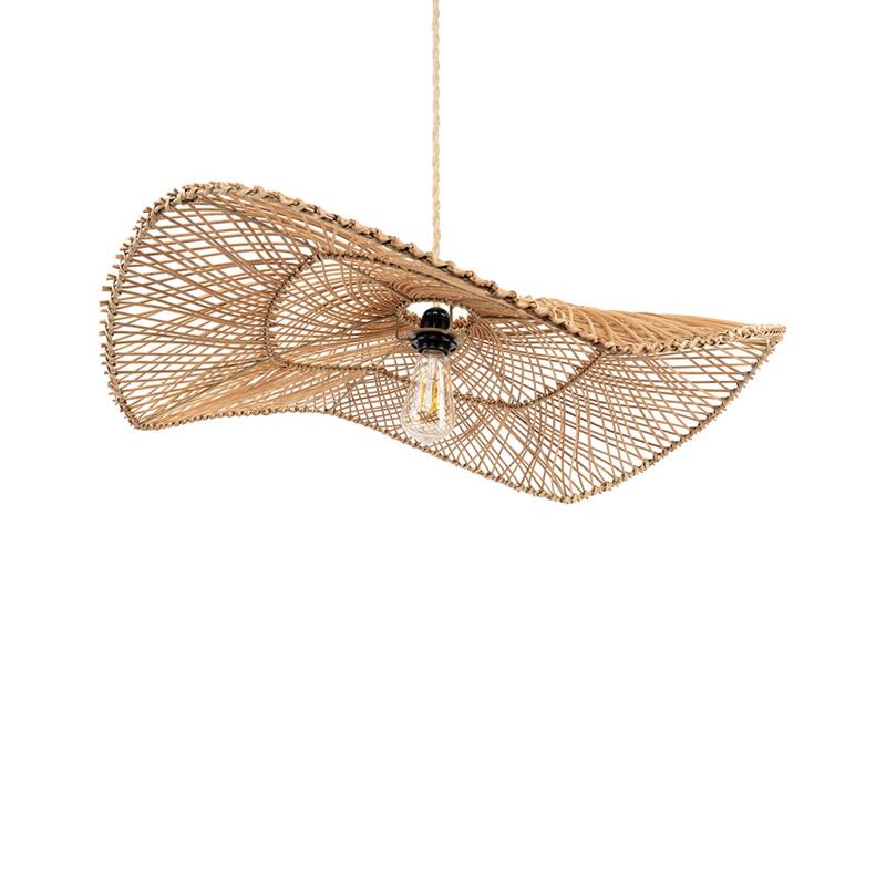PARALUME SOMBRERO RATTAN 75X75X20