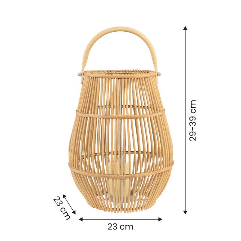 LANTERNA RATTAN SVASATA D23